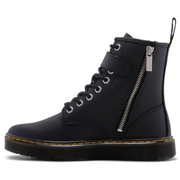 NIB Dr. Martens Zavala ALT HYDRO BLACK Combat Boots 8 eyelet- Size: 6 Woman’s - Picture 4 of 11